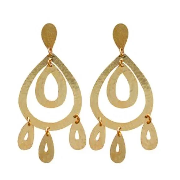 Allie Beads Gold Dipped Multi Dangle - Picture 2 of 3